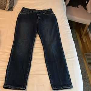 Good American Straight Leg Jeans